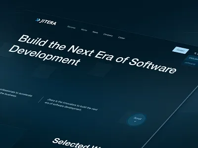 Jitera Corporate Site - First Look grid landing page nocode nocode tool nocode ui refresh software software development technology tool trend ui update ux website