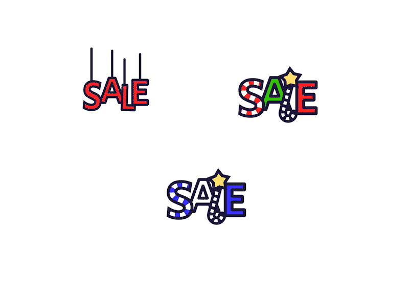 Lottie animation animation christmas design graphic design illustration lottie marketing motion sale svg ui vector web xmas