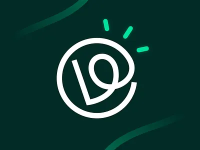 Voyants Verts® - Symbol branding design ecology graphisme green icon identity illustration logos mark minimalist modern logo picto symbol vector work