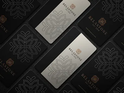 Belastone Card Design branding graphic design logo