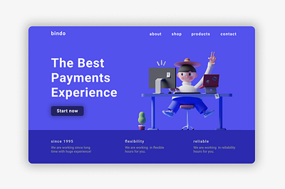 Payment website 3d animation branding graphic design logo motion graphics ui