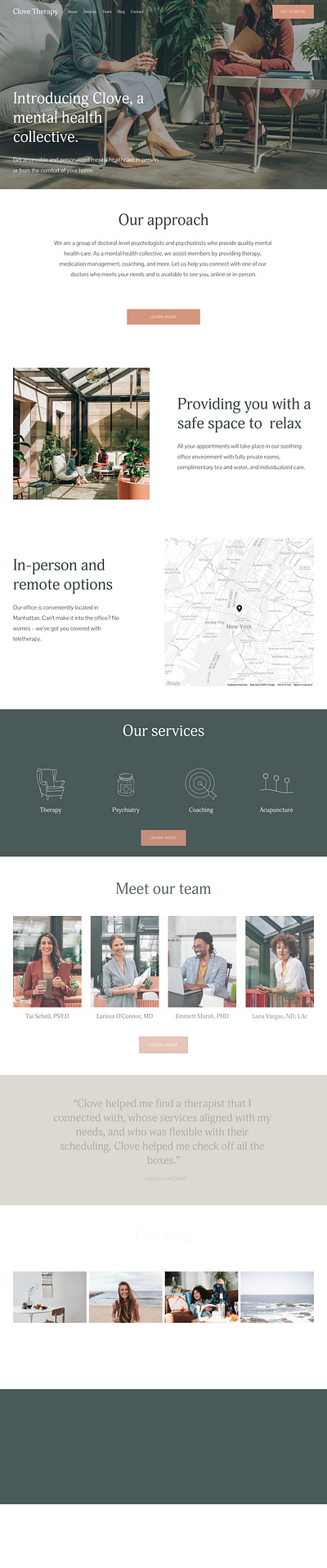 Clove - Website Template - Squarespace app art blog branding concept design graphic design logo online store photography squarespace template theme ui ui design ux ux design web design web development website