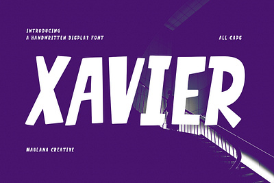 Xavier Handwritten Display Font font free download font handmade font maulana creative modelling font modern font sans sans font sans serif webfont website website font