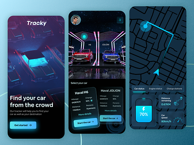 Electric car tracking vehicle gps modern design app design car car control app car tracking creative design electric car gps location modern app design modern design online tracker remote ride tesla tracker tracking trending design uber vehicle tracking