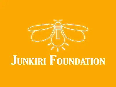Junkiri Foundation Logo branding design graphic design illustration logo photoshop typography ui ux vector yellow