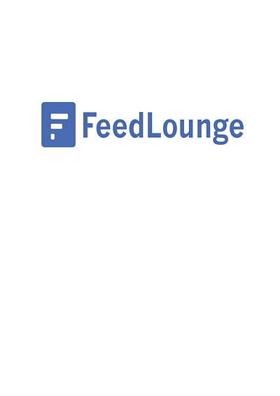 FeedLounge logo adobe illustrator designing illustrator logo logo design logo making