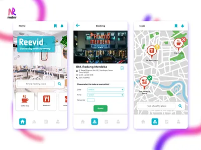 Reevid - Crowd Monitoring App uxdesign