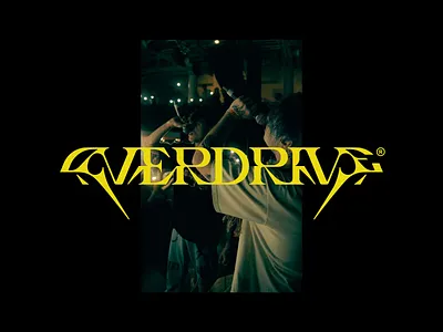 OVERDRIVE® brand brand design brand identity branding branding design design logo logodesign type typedesign typography word wordmark wordmark design