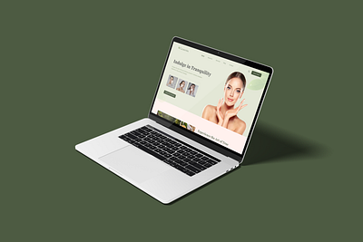 Luxury Spa Website Design – Beautiful & Functional UI bookingwebsite dribbbledesigns ecommerceux elegantdesign landing page luxuryspa minimalistui motion graphics spa spawebsite uiuxdesign webdesign website design wellnessdesign