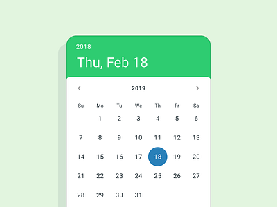 Calendar templates & Date picker UI design app datepicker design figma material templates ui ui kit