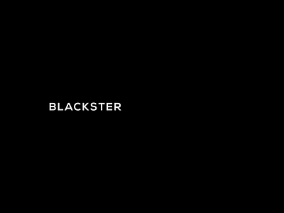 Blackster Logos blackster branding capital composition corporate finance identity investment logo logotype mark nexa typography vindar