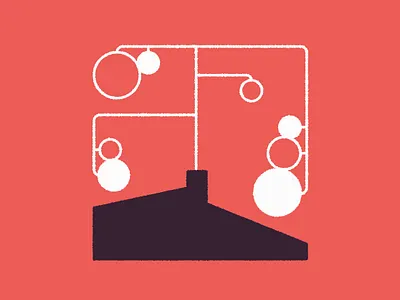 Broken Flower 2.3 design flower geometry icon illustration line logo minimal minimalism tree