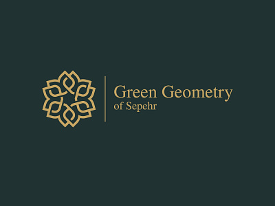 Green Geometry Identity Design | Logo Design brand identity branding graphic design logo logo gold visual identity
