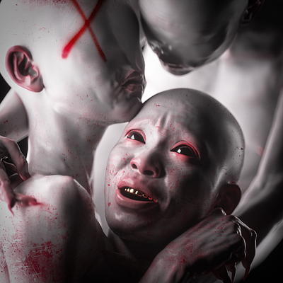 A R K 3d c4d design drama freak monster nft octane render zbrush