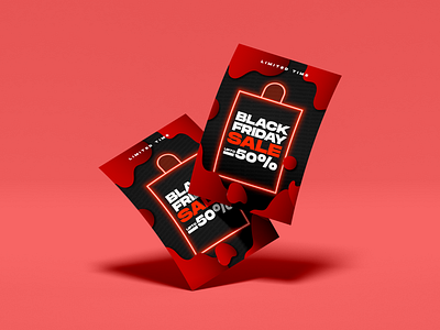 BLACKFRIDAY Flyer branding design flyer graphic design illustration illustrator logo minimal ui ux vector