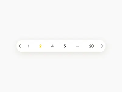 Pagination app dailyui design graphic design illustration ui ux vector