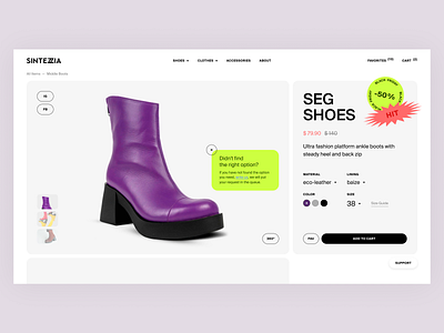 Shoe Shop Page Concept black friday boots design concept e commerce e shop ecommerce ecommerse fashion marketplace product card retail sale shoes shop shopping site store ui web website