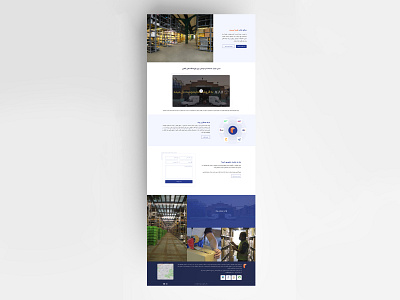 Logistics Landing Page design figma graphic design photoshop ui uiux user experience user interface ux website