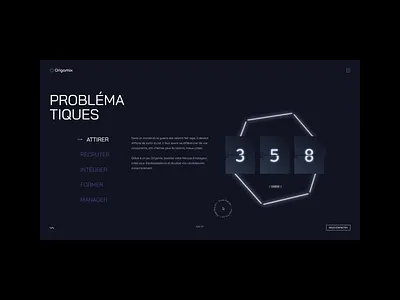 Origamix — Code Game animation bachoodesign clean design development game design interface motion graphics ui uiux ux web design website