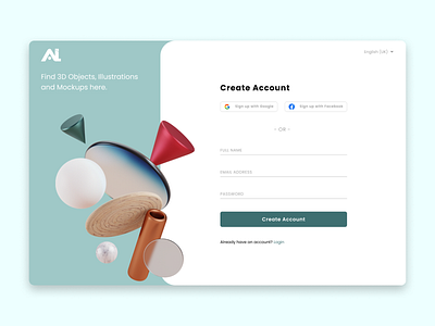 Sign Up Page design inspiration login login ui sign up sign up page signup signup screen signup ui ui design ui inspiration