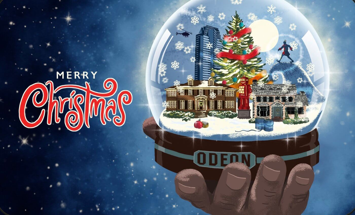 Odeon Christmas Gift Cards by JSR Agency on Dribbble