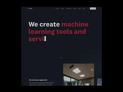 Mono @ 2022 branding typography ui ux website