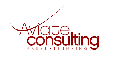 Aviate Consulting logo branding graphic design logo vector