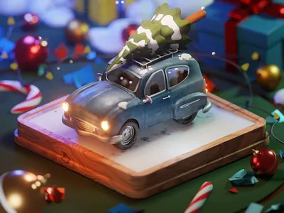 Christmas is coming 3d 3danimation 3dart animation blender blenderanimation blenderrender cgi cgianimation christmas christmasanimation comercial design gamedev happynewyear illustration marrychristmas newyear toys