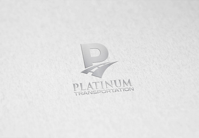 Platinum Transportation car comapny logo p platinum road transportation