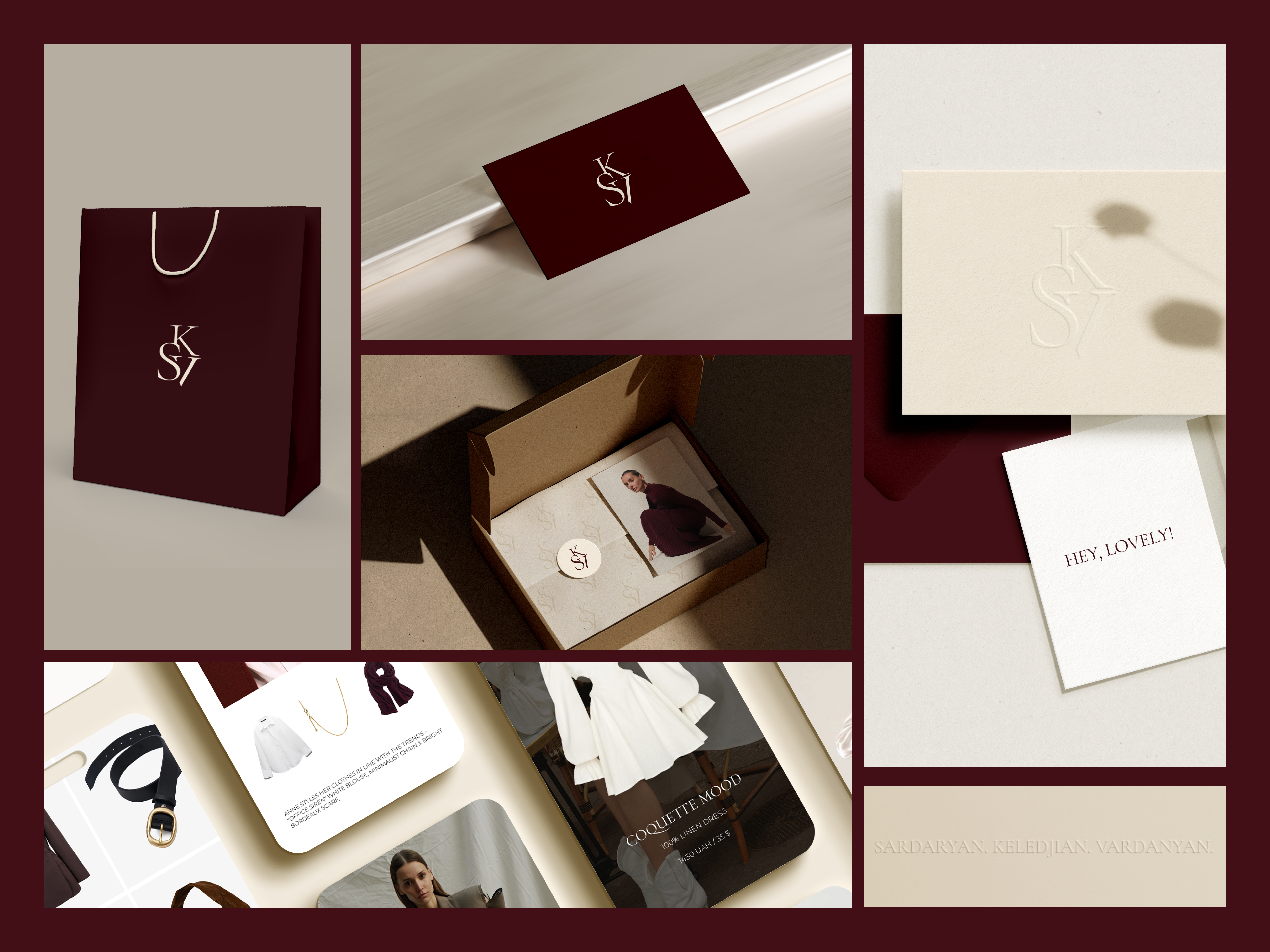 Example of Full Brand Identity Package