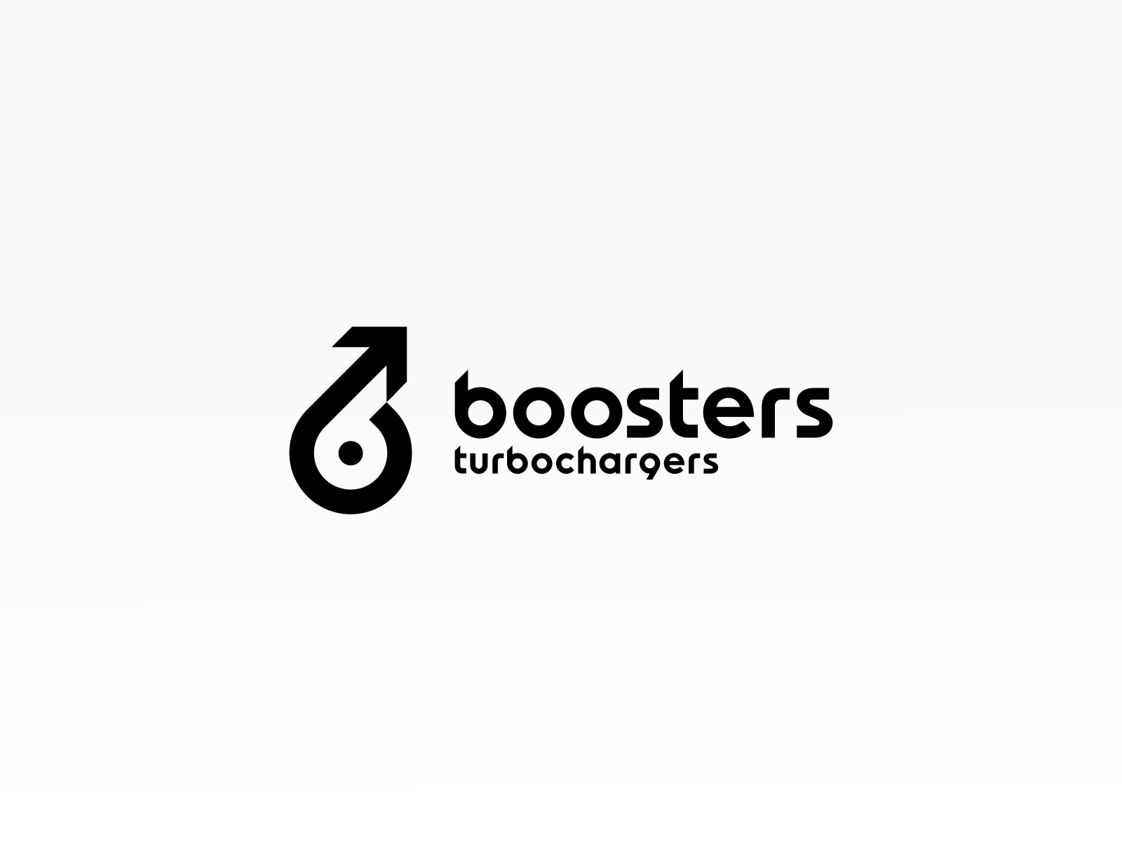 Boosters Turbochargers auto boost branding brandits car charge design engine logo minimal monogram power. racing speed sport turbo turbocharger type typography