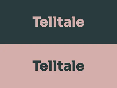 Telltale branding design graphic design logotype