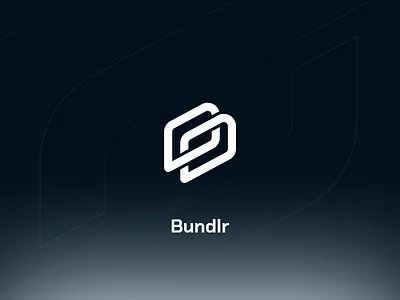 Bundlr - Logotype design app branding concept design gradient illustration logo ui ux vector