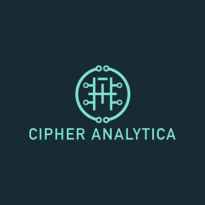 Cipher Analytica - Logo Design brand design brand identity brand identity design branding design graphic design illustration logo logo design