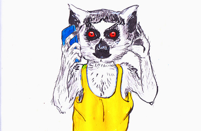 Але, успагойся branding design graphic design illustration logo лемур смешные животные украина