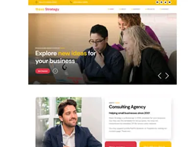 wordpress website costom html css