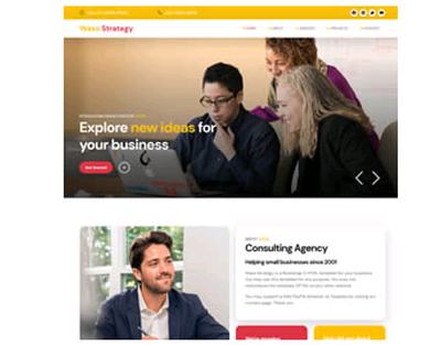 wordpress website costom html css