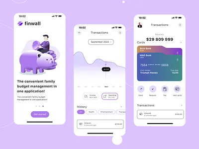 finance management branding financeapp graphic design illustration money patient app patient engagement