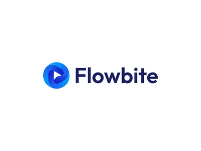 Flowbite Branding animal code figma gradient identity logo mark symbol tailwind