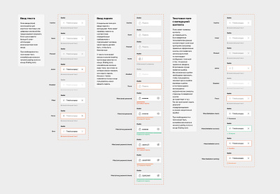 Design system: Input fields atom design system input ui uikit ux