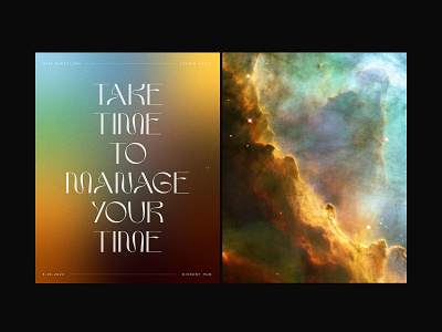 OFFF: Echoic Audio design festival digital design gradients graphic graphic design nasa offf offf fest poster poster design posters quote poster space