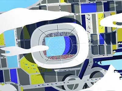 The magic of Tottenham Hotspur by SugarBlood animation artist branding colour creative creator football illustration jsr london motion sports tottenham hotspur video