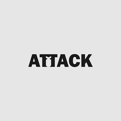 Attack logo attack bomb brand identity branding design illustrator logo logo design minimalist typography vector