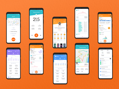 Mi Fit Redesign branding data fitness health health tracking mi mi fit mi fit redesign redesign tracking