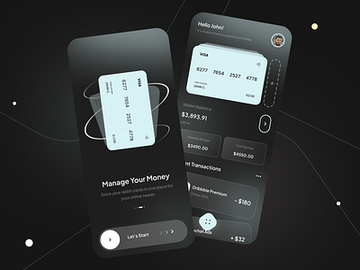 Finance Mobile App app application ui bank bank app banking banking app banking ui budgeting credit card design finance financial app fintech mobile mobile app neuralnetwork ui ux wallet wallet app