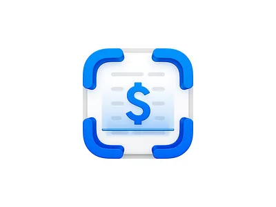 Bill Icon bigsur icon big sur icon document dollar banknote coin money invoice receipt bill ios icon iphone icon mac icon macos icon osx icon notebook operating system icon os icon realistic icon app icon sandor scan qr code screenshot focus skeu icon skeuomorph icon skeuomorphism icon user interface icon ui icon gui