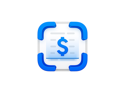 Bill Icon bigsur icon big sur icon document dollar banknote coin money invoice receipt bill ios icon iphone icon mac icon macos icon osx icon notebook operating system icon os icon realistic icon app icon sandor scan qr code screenshot focus skeu icon skeuomorph icon skeuomorphism icon user interface icon ui icon gui