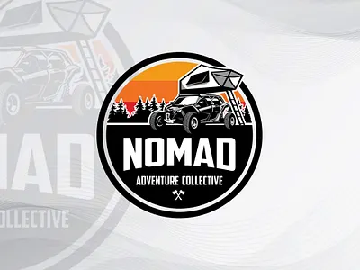 Nomad Adventure Collective - Logo Design adventure adventure logo design artwork black logo branding combination mark logo corporate logo design creative logo design design emblem logo graphic design illustration logo logo design minimalistic logo design orange logo professional logo design unique logo design vector