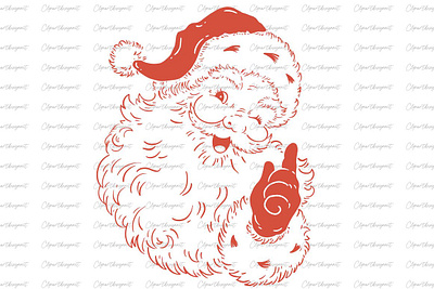 Vintage Santa PNG Sublimation Photoshop PSD Files snowman png