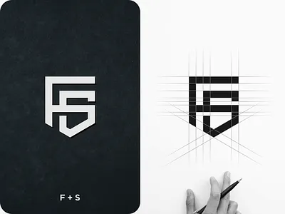 FS MONOGRAM LOGO branding design fs fs initial fs monogram logo identity initial fs logo logo mark mark logo monogram monogram design monogram logo